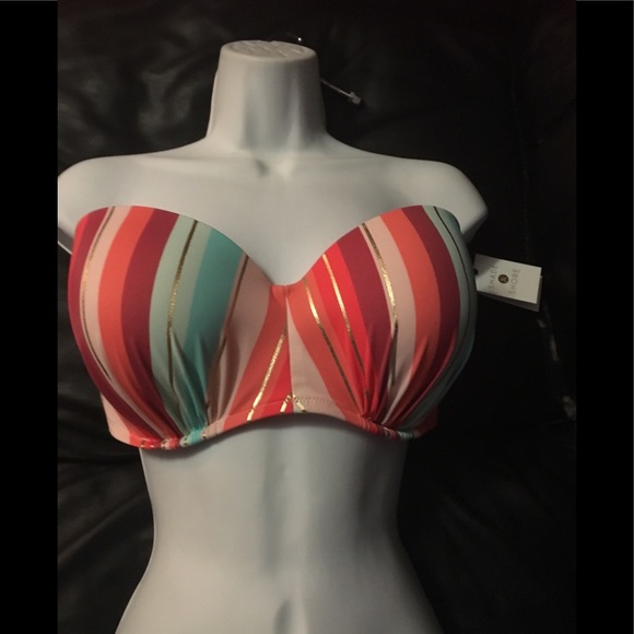 Shade & Shore Other - Shade & Shore Bikini swimsuit top 36DD NWT